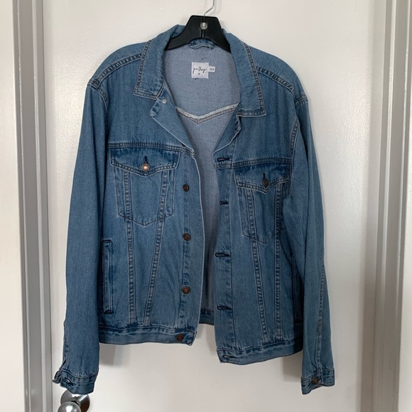 PRINCESS POLLY Jean jacket - Picture 1 of 3